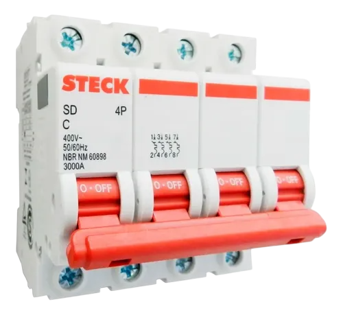 Térmica 4 polos 10A – Steck